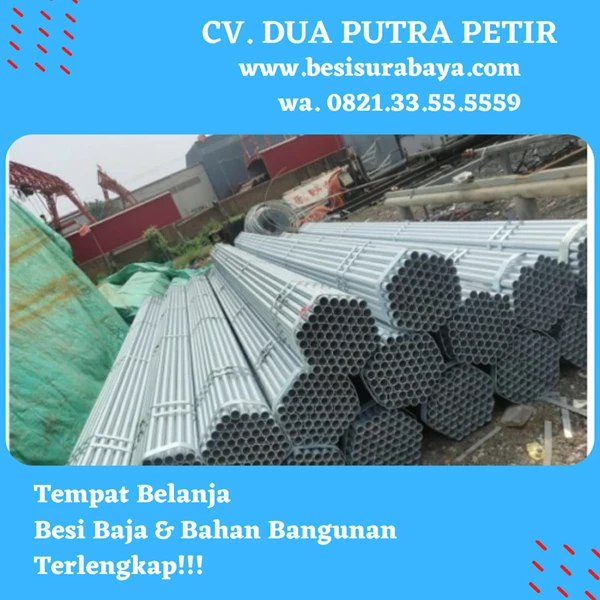 Galvanized Pipe 3 inch Thickness 2 mm
