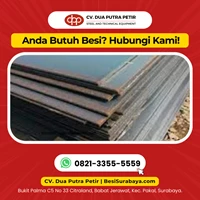 Supply Plat Besi / Plat Baja Surabaya Ukuran 12mm x 4ft x 8ft
