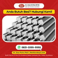 Besi AS 2inc x 6 Meter Stainless Steel 304 Surabaya