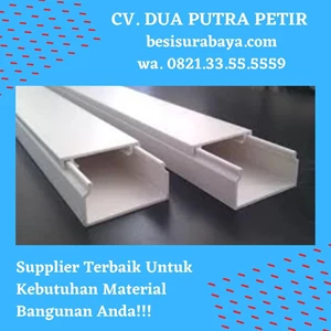 Tutup Kabel Duct Tray Galvanis Size 100 x 2400 x 1.2 mm