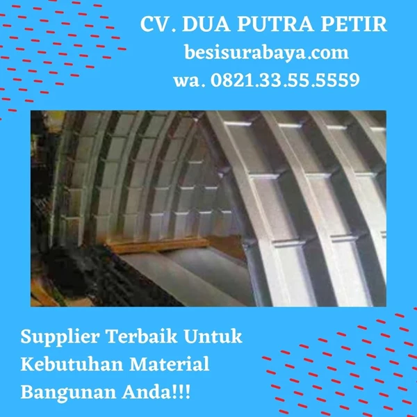 Cheapest Curved Spandex Roof Surabaya