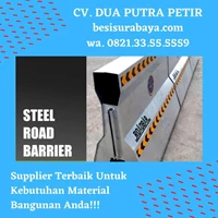 Steel Road Barrier DPP Kota Surabaya